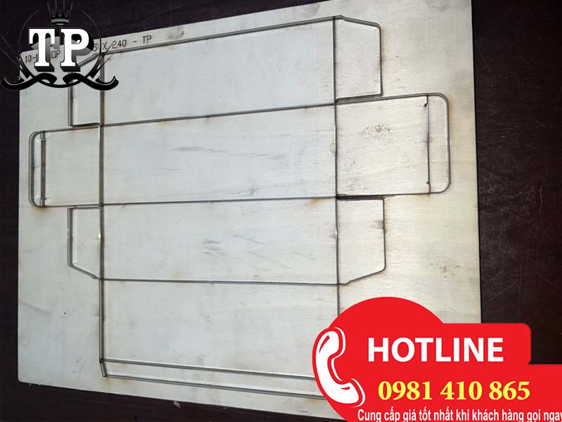 Khuôn Bế Hộp Giấy KT 240 x 80 x 75 Khuôn Bế Hộp Giấy KT 240 x 80 x 75