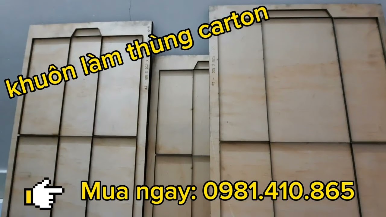 khuôn bế hộp giấy