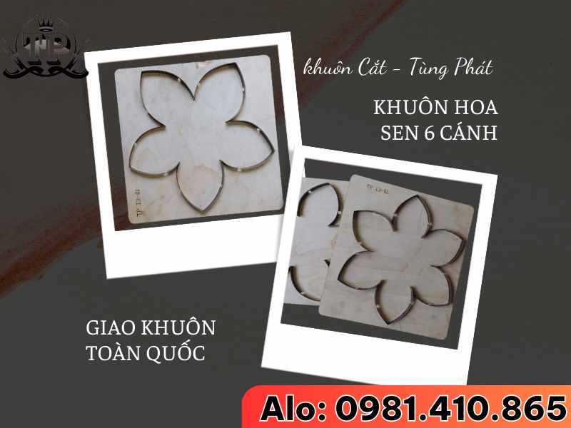 khuôn hoa sen